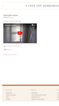 Mobile Screenshot of iloveyousomething.com